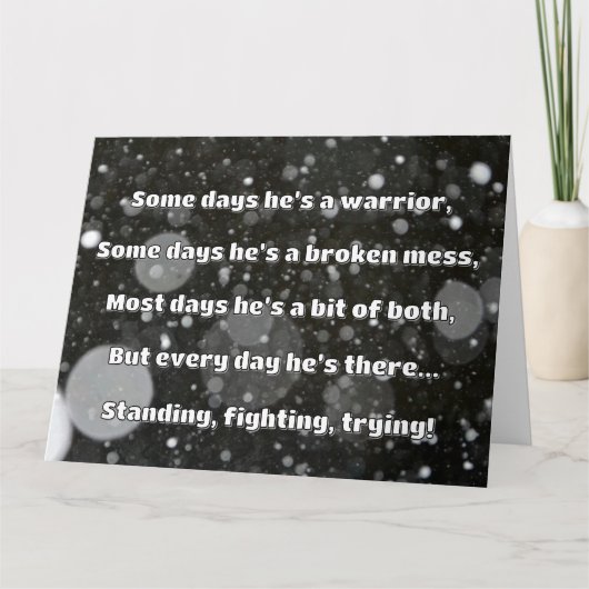 Empath Strength Positives Zitat Förderung Karte (Vorderseite)