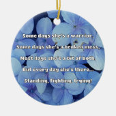 Empath Strength Positives Zitat Förderung Keramik Ornament (Vorne)