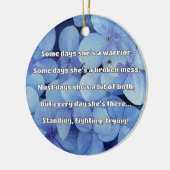 Empath Strength Positives Zitat Förderung Keramik Ornament (Links)