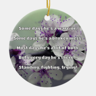 Empath Strength Positives Zitat Förderung Keramik Ornament