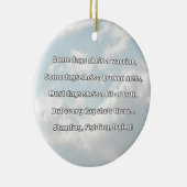 Empath Strength Positives Zitat Förderung Keramik Ornament (Rechts)