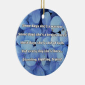 Empath Strength Positives Zitat Förderung Keramik Ornament (Rechts)