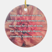 Empath Strength Positives Zitat Förderung Keramik Ornament (Hinten)