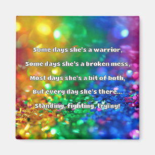 Empath Strength Positives Zitat Förderung Magnet