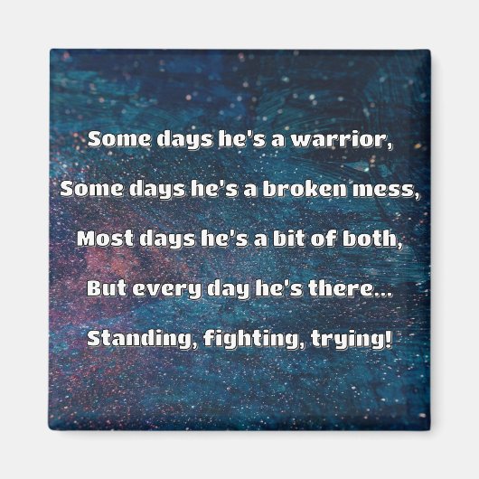 Empath Strength Positives Zitat Förderung Magnet (Vorne)