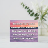 Empath Strength Positives Zitat Förderung Postkarte (Stehend Vorderseite)