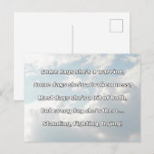 Empath Strength Positives Zitat Förderung Postkarte (Vorne/Hinten)