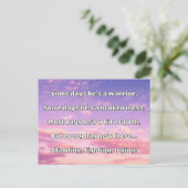 Empath Strength Positives Zitat Förderung Postkarte (Stehend Vorderseite)