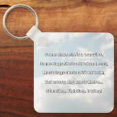 Empath Strength Positives Zitat Förderung Schlüsselanhänger (Vorderseite)