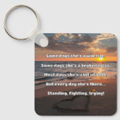 Empath Strength Positives Zitat Förderung Schlüsselanhänger (Vorderseite)