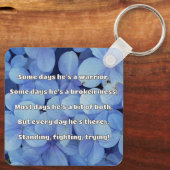 Empath Strength Positives Zitat Förderung Schlüsselanhänger (Rückseite)