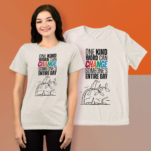 Empathie Advocate Lehrerberater gegen Mobbing Tri-Blend Shirt