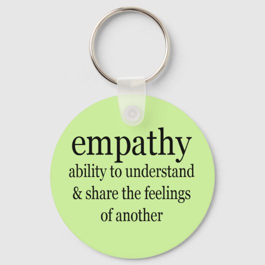Empathie Definition Schlüsselanhänger (Vorderseite)