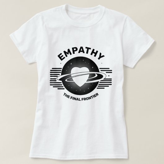 Empathie der endgültige T - Shirt an der Grenze (Design vorne)
