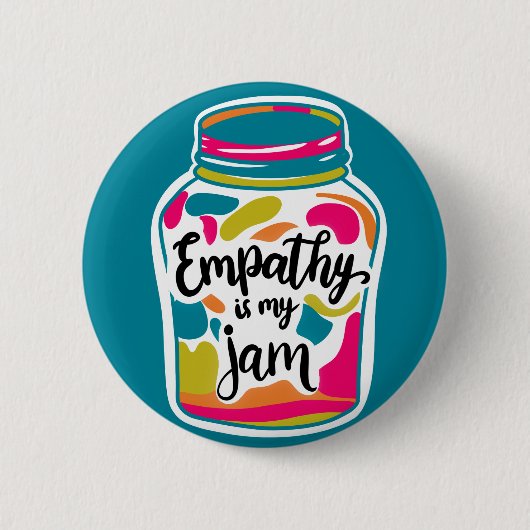 "Empathie ist mein Jam" Button (Vorderseite)