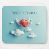 Empathie ist mein superpower UX Mauspad (Vorne)