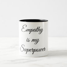 Empathie ist meine Supermacht-Tasse