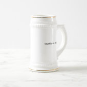 Empathie ist sexy, Stein Bierglas (VorderseiteRechts)