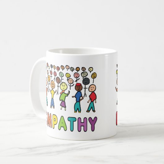 Empathie Kaffeetasse (Vorderseite Links)