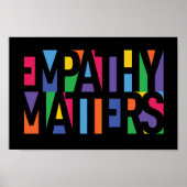 Empathie Matters Poster (Vorne)