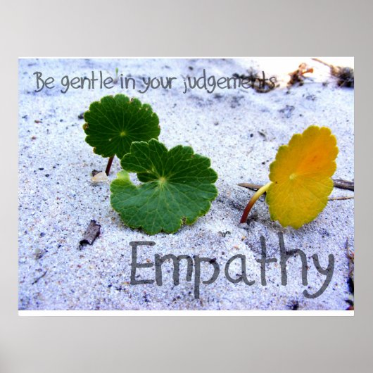 Empathie Poster (Vorne)