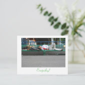 Empathie! Postkarte (Stehend Vorderseite)