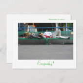 Empathie! Postkarte (Vorne/Hinten)