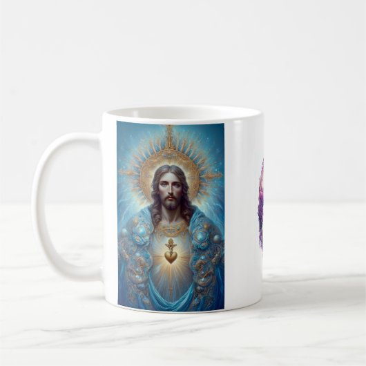 🌿 ✨ Empathie üben, Freundlichkeit verbreiten Kaffeetasse (Links)