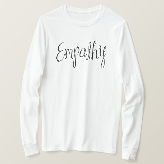 Empathie Unisex Tee (Design vorne)