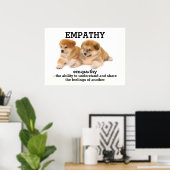 EMPATHIE - Vokabular-Poster Poster (Heimbüro)