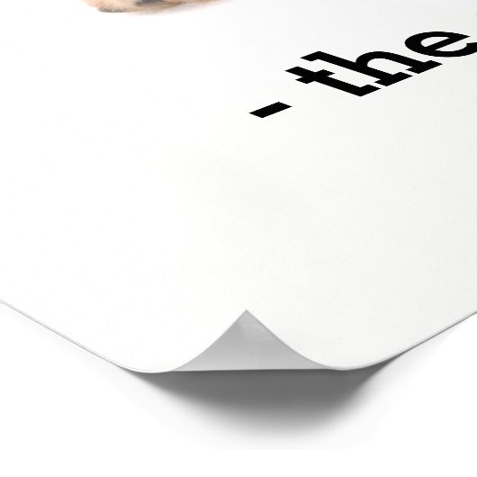 EMPATHIE - Vokabular-Poster Poster (Ecke)