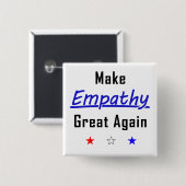 Empathie wieder zum großen Button auf dem Platz (Vorne & Hinten)