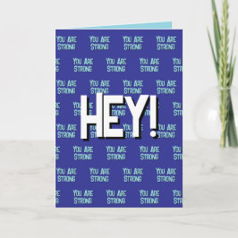 Empathy Card zur Unterstützung und Ermutigung Dankeskarte