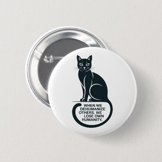 Empathy Matters: Dehumanization Awareness Button (Vorne & Hinten)