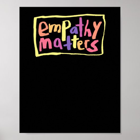 Empathy S Sticker1 Poster (Vorne)