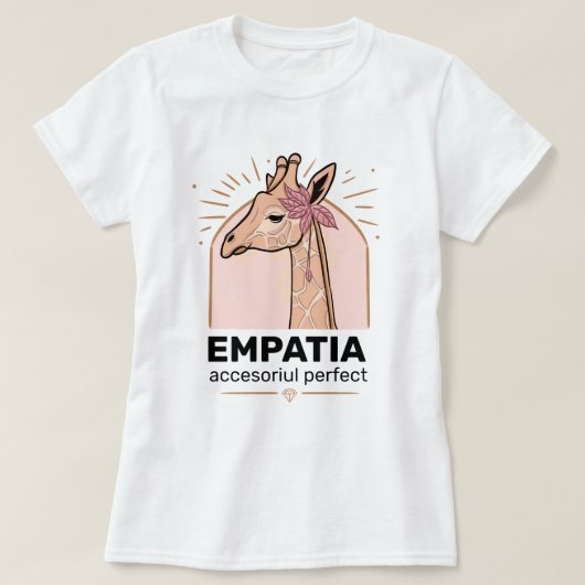 Empatia, zugänglicher perfekter T - Shirt (Design vorne)