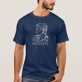 Emperor Augustus - Roman Empire Minimalist T-Shirt
