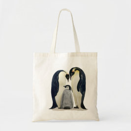 Emperor Penguin design Tote Bag Tragetasche