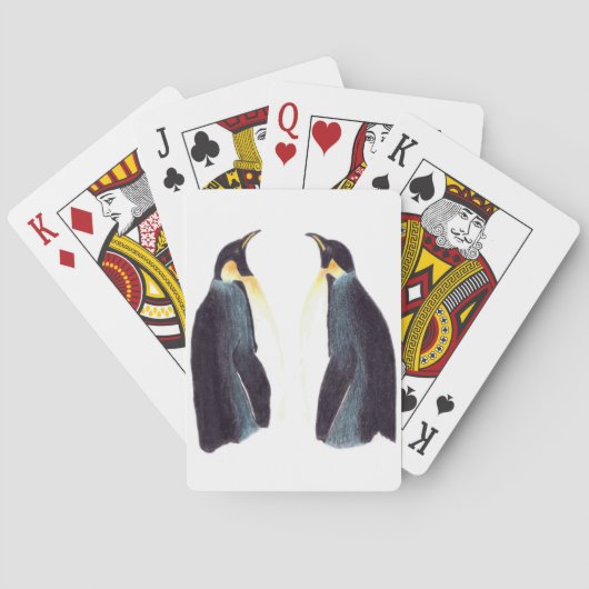 Emperor Penguins Playing Cards Spielkarten (Rückseite)