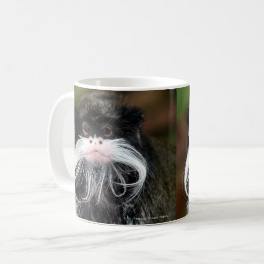 Emperor Tamarin Kaffeetasse (Vorderseite Links)