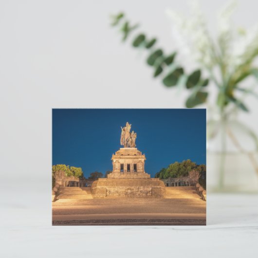 Emperor William Koblenz Postkarte (Stehend Vorderseite)