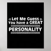 Emperor, You Have A Great Ity, New Groove, Funny Poster (Vorne)