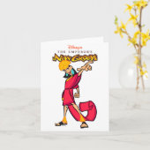 Emperors New Groove Kuzco Karte (Gelbe Blume)