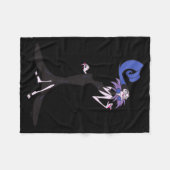 Emperors New Groove Yzma Fleecedecke (Vorderseite (Horizontal))