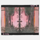 Empeyville Pond Reflection Fleece-Decke Fleecedecke (Vorderseite (Horizontal))