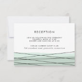 Empfang-Abschlusskarte | Meer Einladung (Vorderseite)