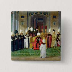 Empfang am Gericht des Sultans Selim III Button