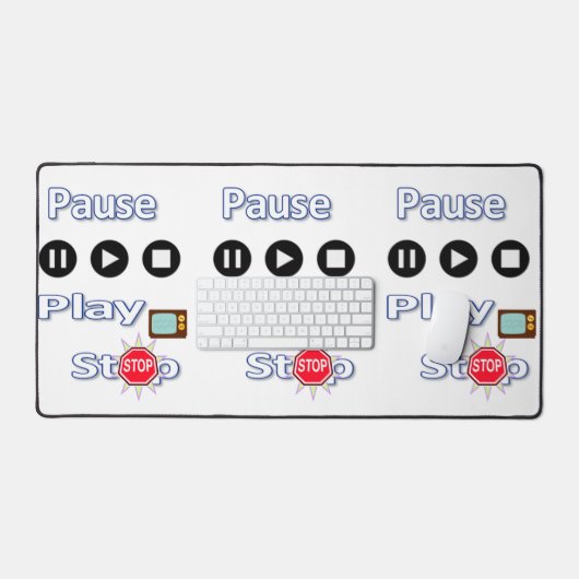 Empfang, Anhalten und Anhalten des Schreibtisches Schreibtischunterlage (Tastatur & Maus)