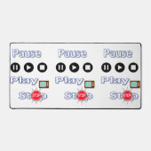 Empfang, Anhalten und Anhalten des Schreibtisches Schreibtischunterlage (Vorderseite)
