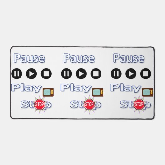 Empfang, Anhalten und Anhalten des Schreibtisches Schreibtischunterlage (Vorderseite)